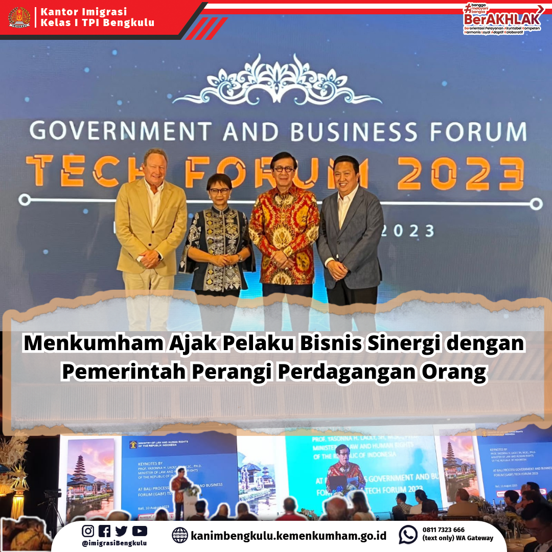 Government and Business Forum GABF di Hyatt Regency Sanur